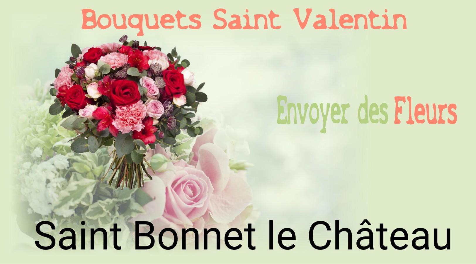 Roses de Saint-Valentin livrées à Saint-Bonnet-le-Château